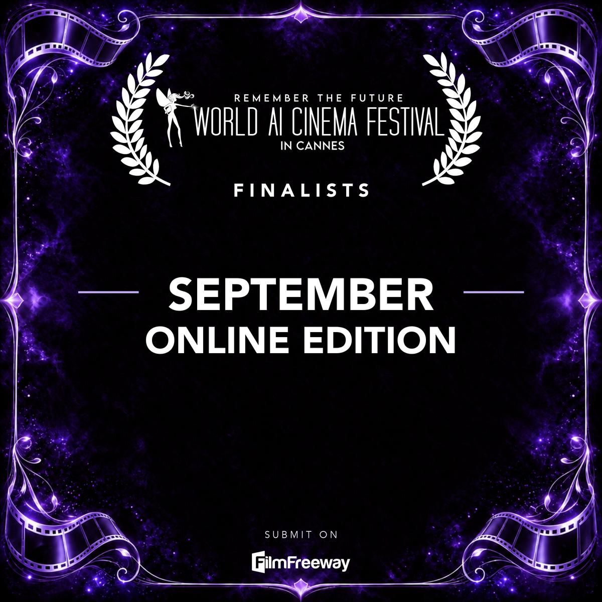 World AI Cinema Festival — Finalists September 2026, online edition